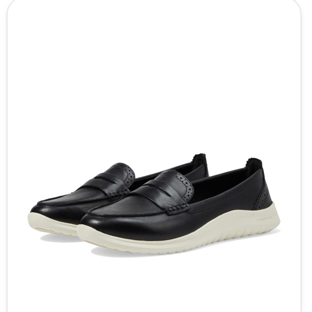 Cole Haan Black Leather Loafers